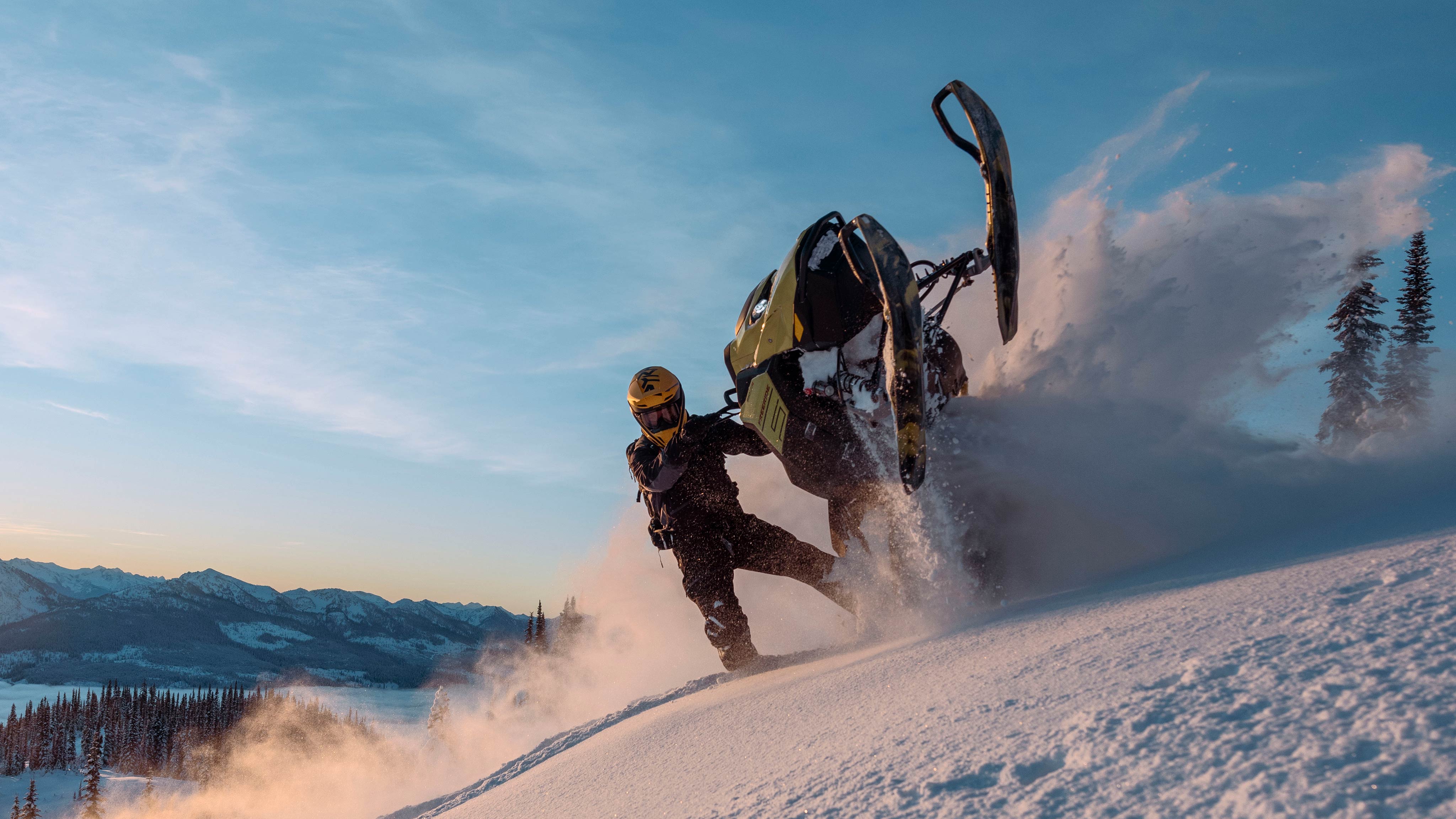 2025 SkiDoo DeepSnow Snowmobile Lineup